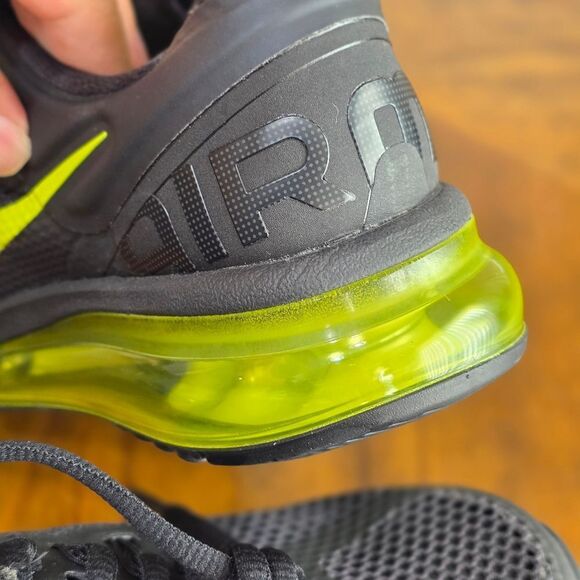 Nike Air Max 2013 Black Anthracite Cyber Green Volt 555426-004 Women's 7 New LE - Picture 14 of 15
